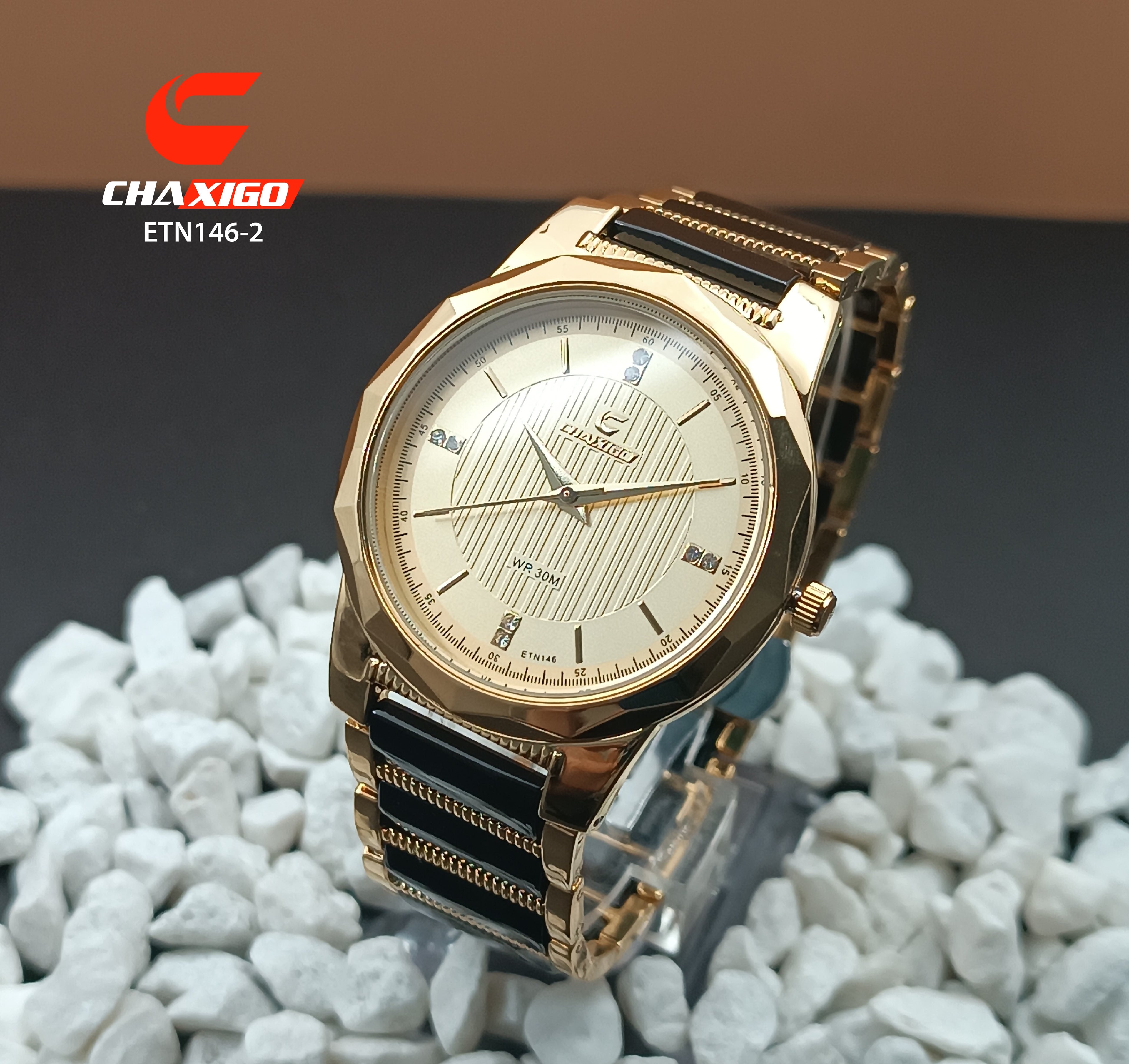 Etn146g Reloj Chaxigo Metalico Hombre