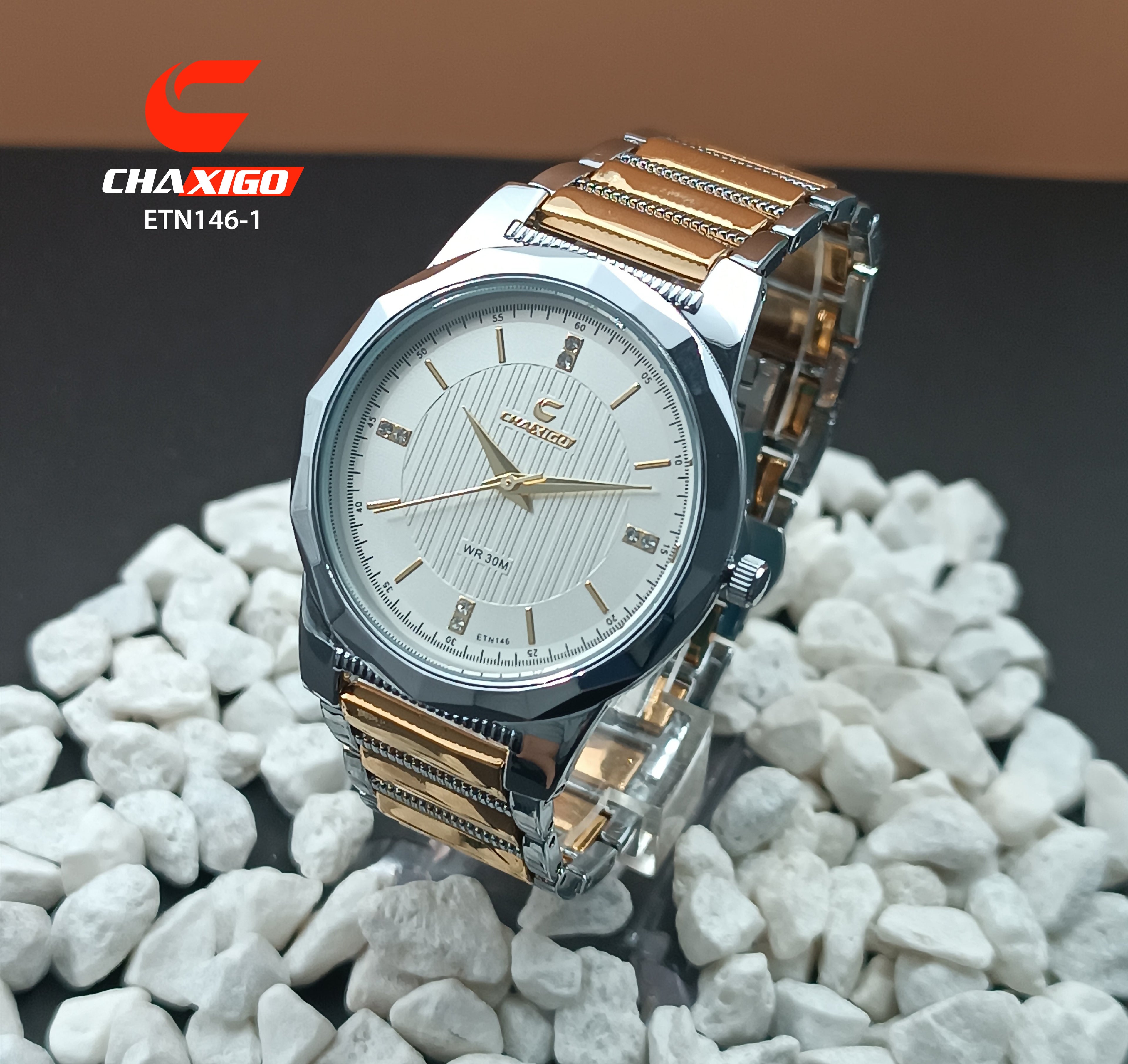 Etn146g Reloj Chaxigo Metalico Hombre