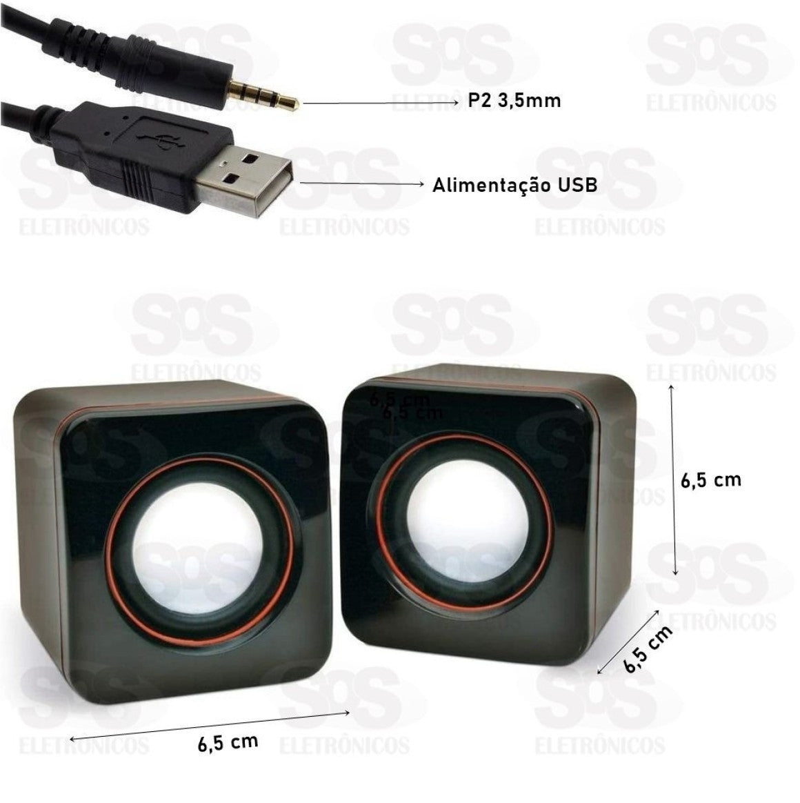 Parlante Speaker 2.0 Multimedia Model N