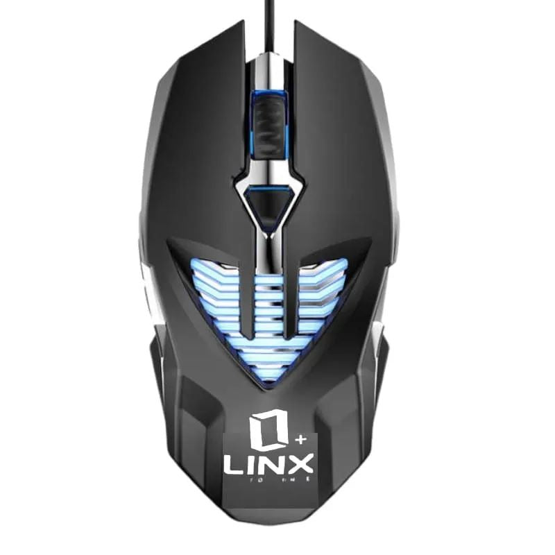 Mouse Gamer Rgb Linx 3d Dpi 3200dpi Negr