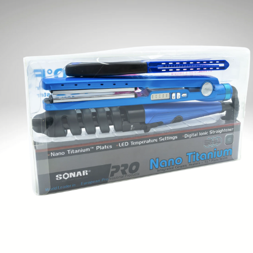 Plancha Nano Titanium Rizador Y Peine
