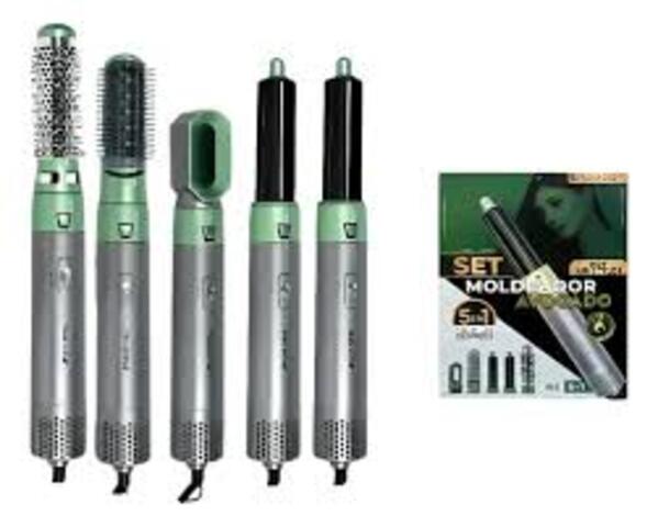 Set Moldeador De Cabello Pro Nova 5 En 1