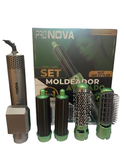 Set Moldeador De Cabello Pro Nova 5 En 1