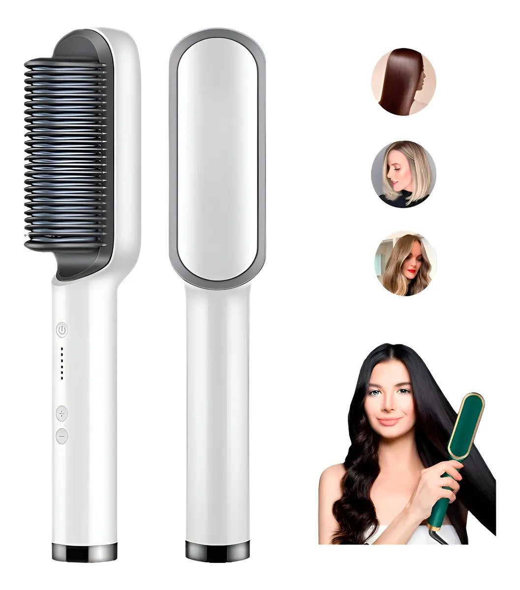 Cepillo Alisador Gift 2 En 1