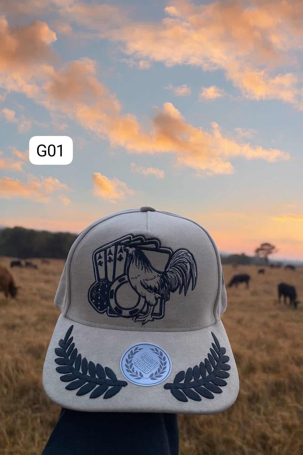 Gorra ganadera gallo